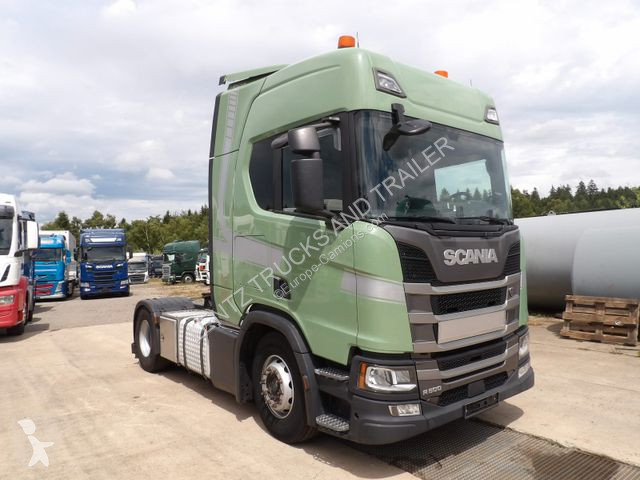 Traktor Scania R500-RETARDER-STANDKLIMA-VORNE BTT