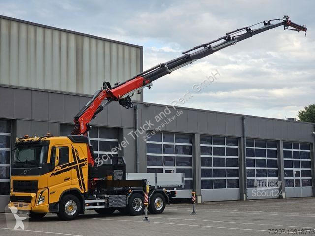 Tahač Volvo FH 500 SZM + FASSI 545 -7 m. FlyJib...