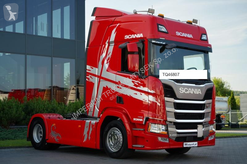 Traktor Scania R 450 / OPONY 100% / / PO...