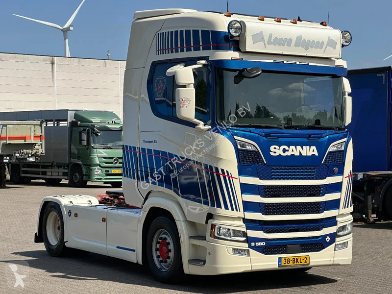 Traktor Scania S580 V8 4x2 Retarder / Full Air...