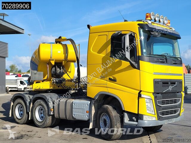 Tahač Volvo 420 6X4 2x Tanks PTO Hydrauliek Euro 6