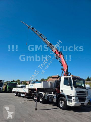 Tahač DAF / 6X4 / Blatt / F540 Fassi Kran / 28m...