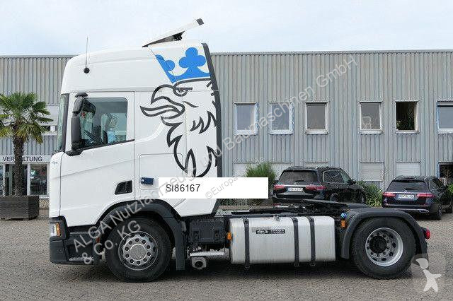 جرار Scania R410 4x2, Retarder, Hydr., 2x Tank,...