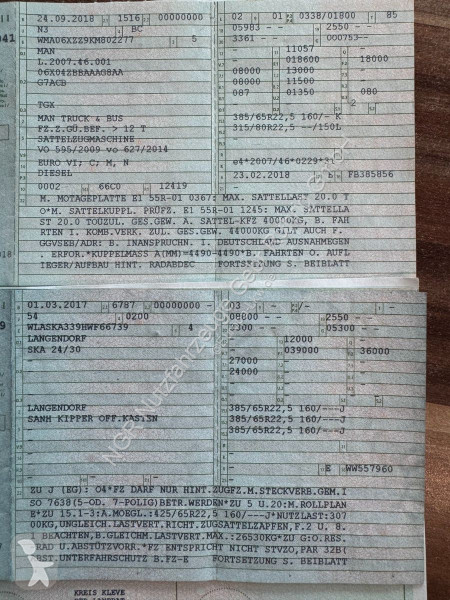 Nyergesvontató MAN 18.460 4X2 & Langendorf...