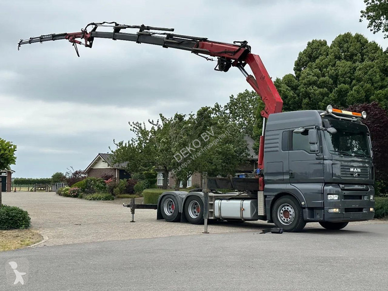 جرار MAN 28.480 6x2!! HMF 42tm/Flyjib...