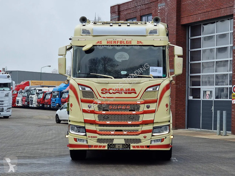 جرار Scania R580 V8 NGS ow roof 6x2 -...
