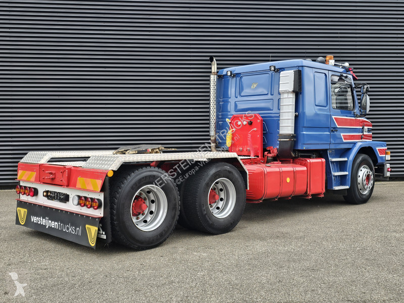 جرار Scania T143450 6x4 TORPEDO / HAUBER /...