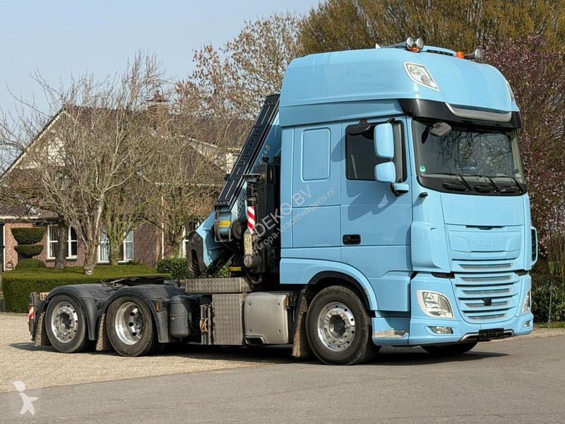 جرار DAF 530 FTN EURO 6!! CRANE!! FASSI 54TM!!...