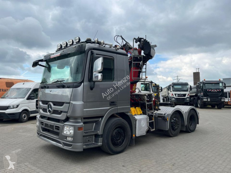 جرار Mercedes Actros 2546 L 6x2  SZM   Kran HMF...