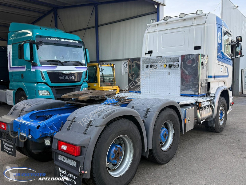 جرار Scania 580 V8 6x4, eduction axles,...