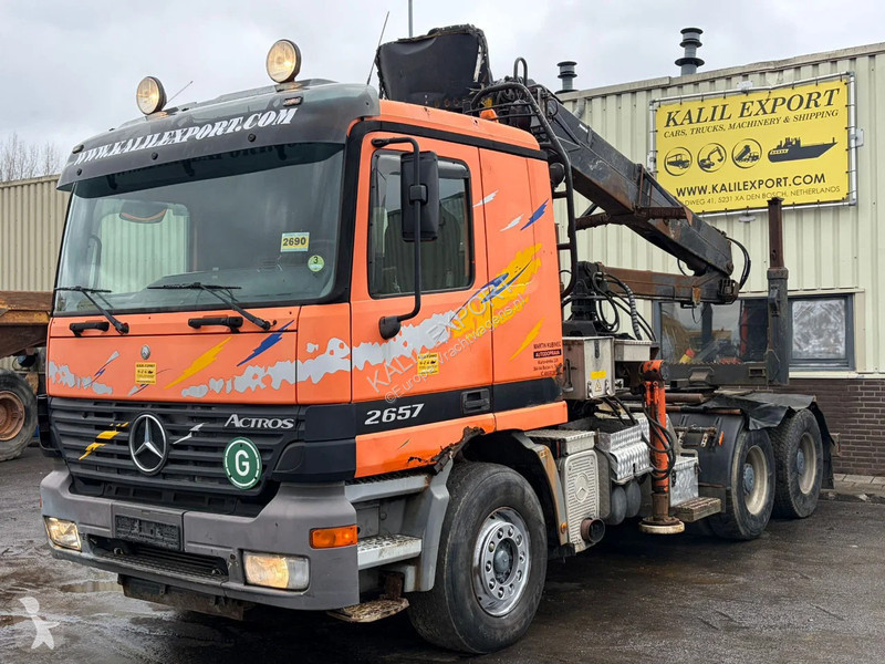 جرار Mercedes 2657 V8 6x4 EPS 3 Pedals Full...
