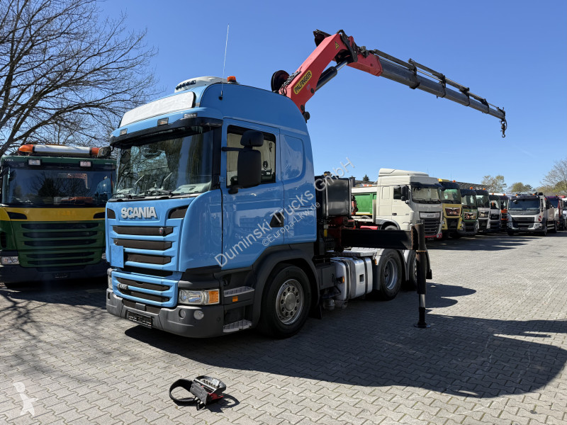 جرار Scania G450 6X2 Kran Palfinger PK 26002