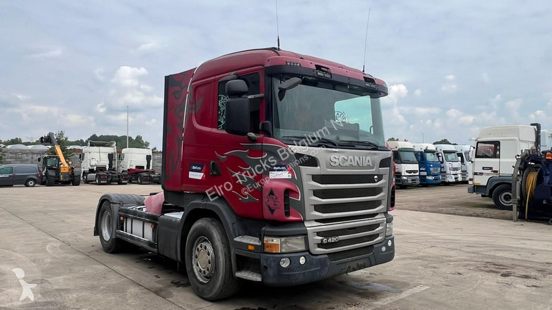 جرار Scania G 420 (MANUA GEARBOX / BOITE MANUEE...