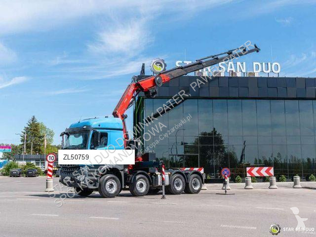 Влекач Mercedes MERCEDES BENZ 3251 8x4 Fassi F...