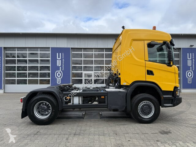 جرار Scania 450 XT 4x4 Euro 6 SZM Kipphydraulik...