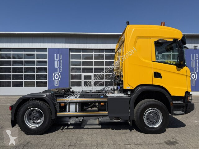 جرار Scania 450 XT 4x4 Euro 6 SZM Kipphydraulik...