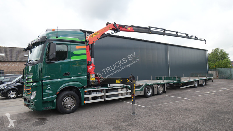 جرار Mercedes 2542 6x2 machine/car transport...