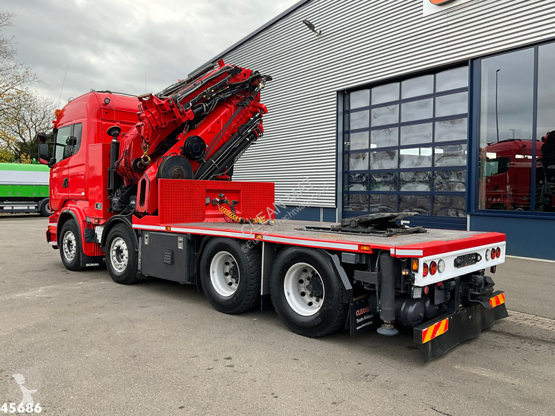 جرار Scania 620 V8 8x4 Hiab 105 Ton/meter...