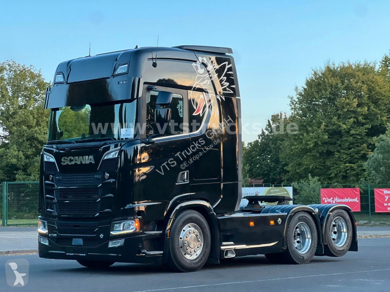 جرار Scania S730 V8 Vollluft, Retarder, iftachse