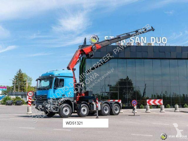 Влекач Mercedes MERCEDES BENZ 3251 8x4 Fassi F...
