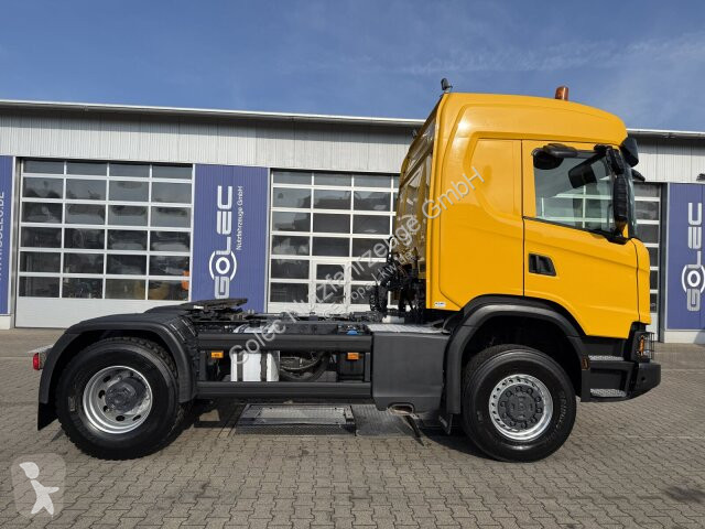 جرار Scania 450 XT 4x4 Euro 6 SZM Kipphydraulik...