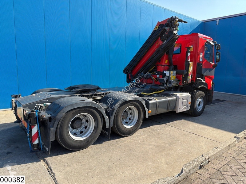 Tracteur Renault C 440 6x4, EURO 6, PTO, Palfinger