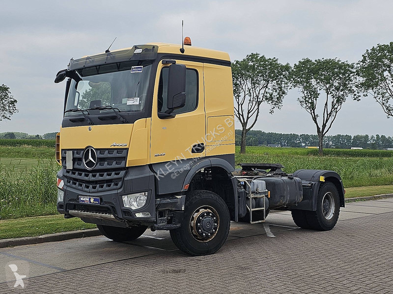 جرار Mercedes AROCS 2043 AS steel suspension