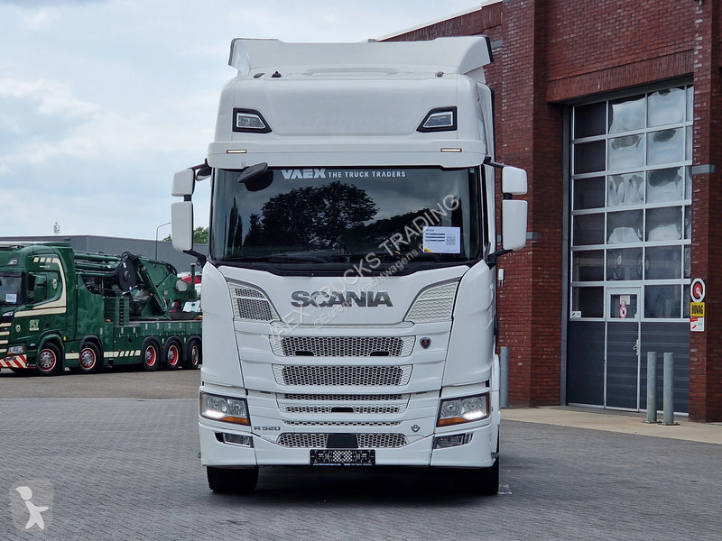 جرار Scania R520 V8 NS retarder - steel / air -...