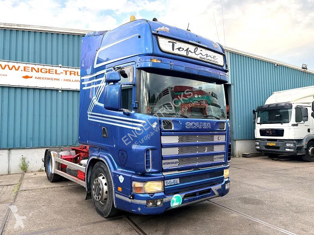 جرار Scania R144-460 V8 TOPINE (EURO 2 / 12+2...