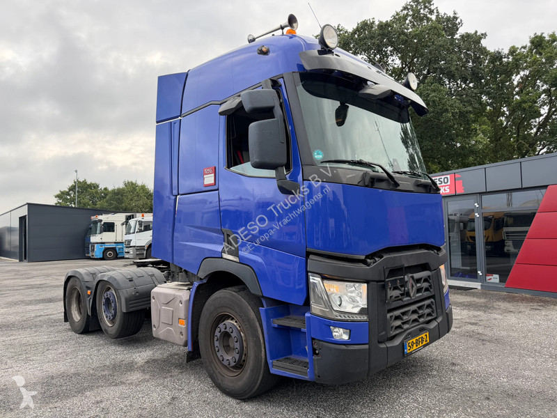 Cabeza tractora Renault T430 Manual 6x2, hydraulic