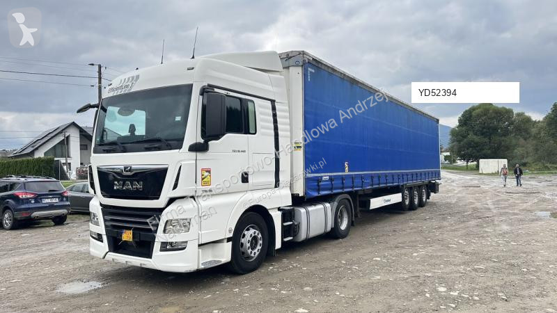Nyergesvontató MAN TGX 18.460 + KRONE 2018r.