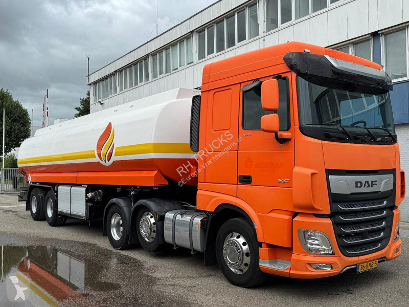 Тягач DAF 450 6X2 EURO 6 + LAG 2 AXLE TRAILER +...