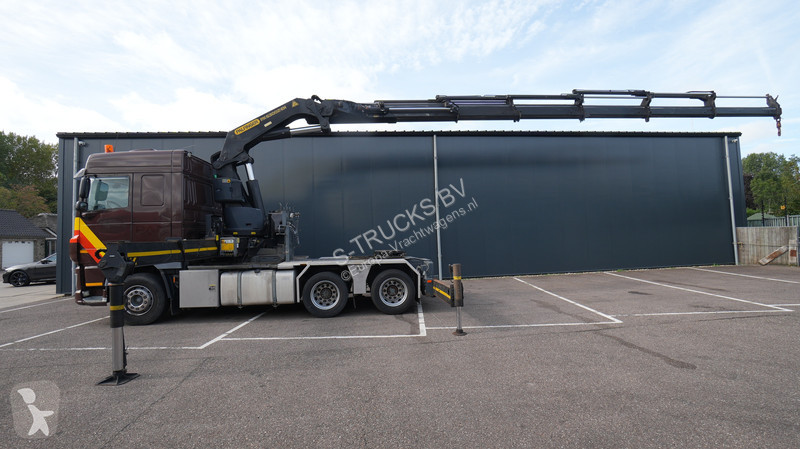 Тягач DAF 6x2 tracto runit with Palfinger PK...