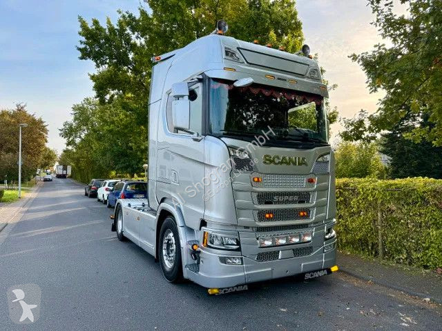 Cabeza tractora Scania S520 V8 / Voll uft /...