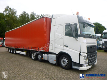 Cabeza tractora Volvo FH + Krone 460 6x2 Euro 6 + Curtain side trailer SD