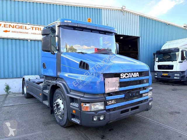 Scania T124-360 DAYCAB LONGNOSE / HAUBER /...