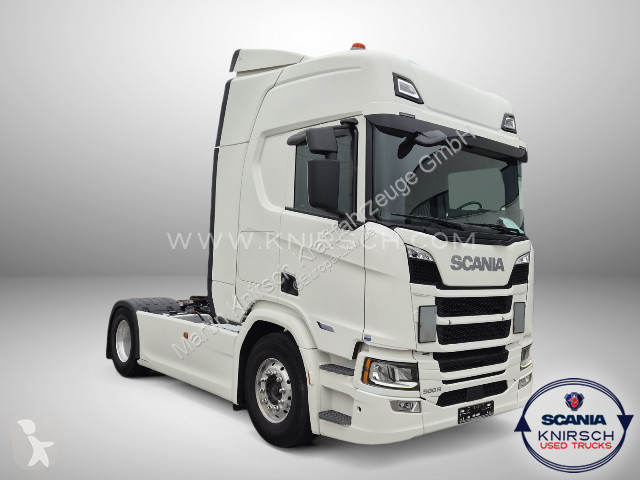 Scania R 500 A4x2NB Hydraulik Schubboden , Voll...