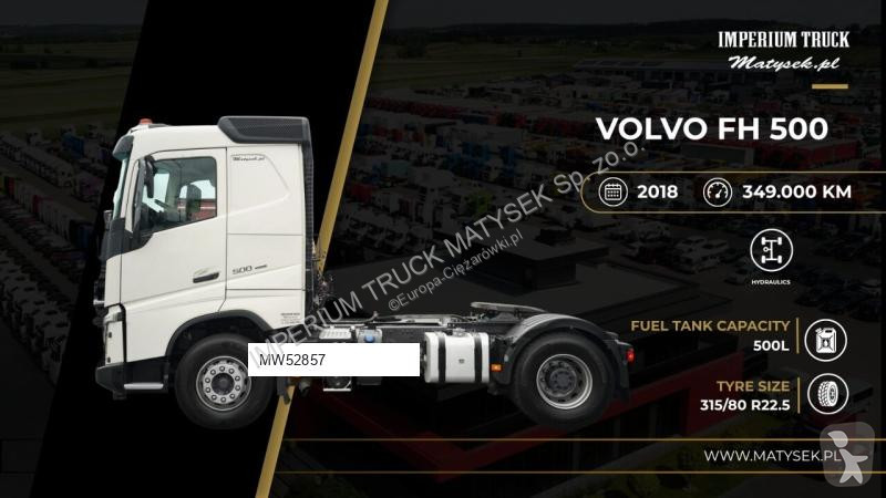 Ťahač Volvo FH 500 / HYDRAULIKA / I-SHIFT /...