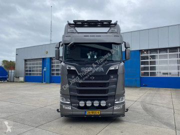 Scania G S660 V8 NS / Retarder / Full Air / 2x Tank / Ful Spoiler / Stand Airco tractor unit