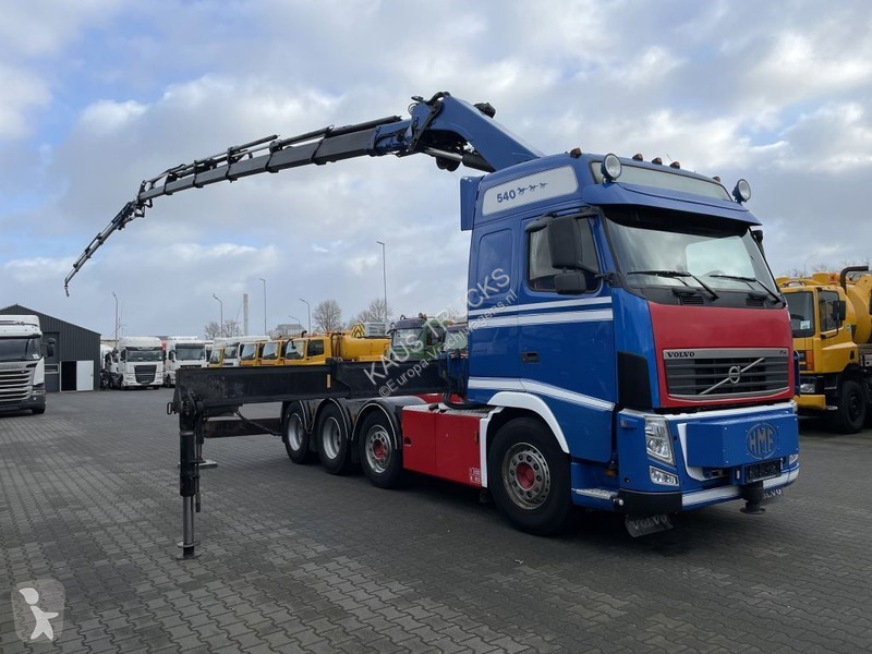 Used Volvo FH 540 tractor unit 8X4 Globetrotter Euro 5 HMF 4020 K6 ...