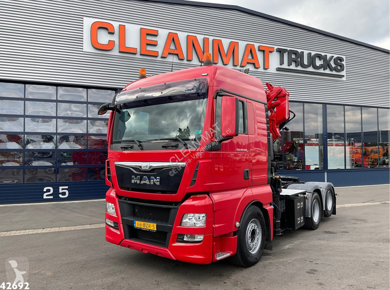 Traktor MAN 28.440 Euro 6 Fassi 23 Tonmeter...