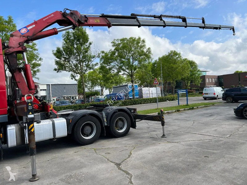 Tahač DAF 105460 6X4 EURO 5 + HMF 4220 K6 +...