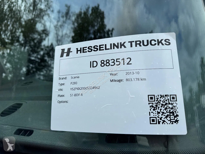Traktor Scania P280 4X2 Dagcabine Airco EURO 6...