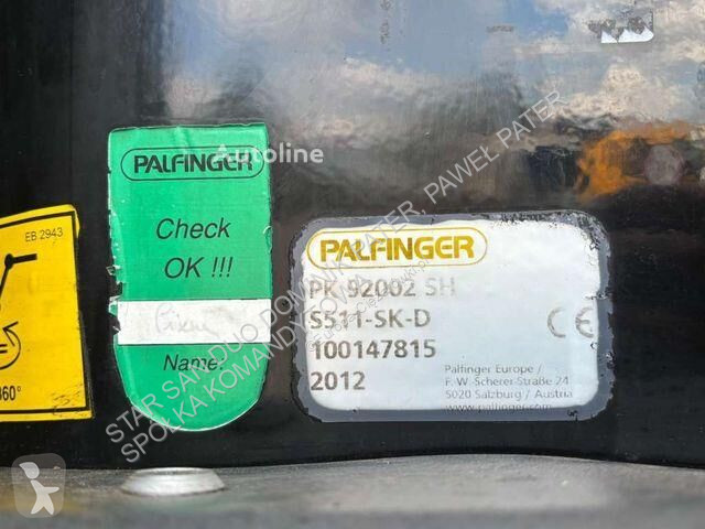 Trattore Stradale Scania R560 8x2 PALFINGER PK...