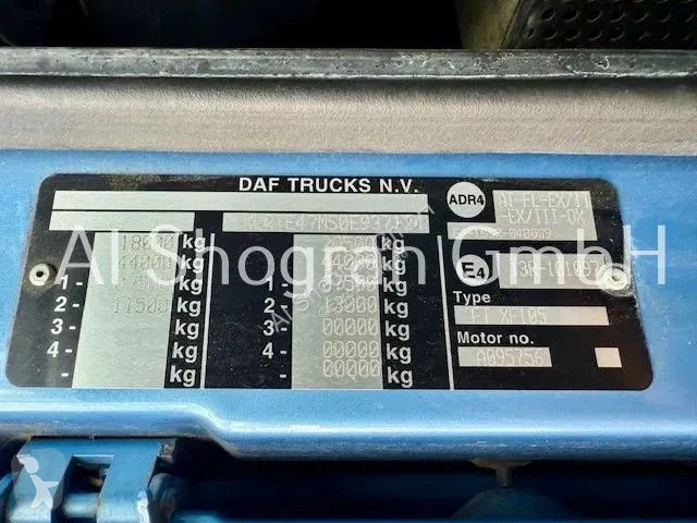 Cabeza tractora DAF 105410 SpaceCab / ADR / Euro 5