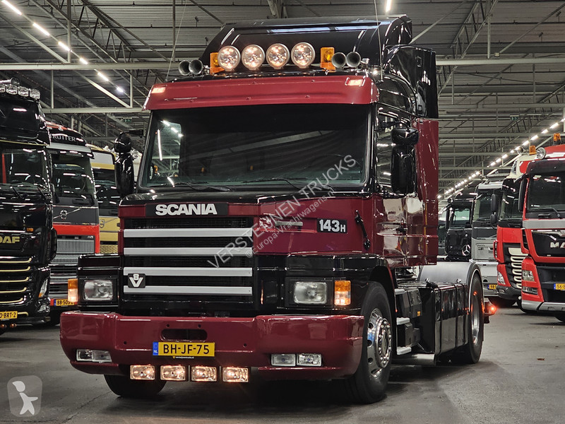 جرار Scania T143450 TOPLINE / TORPEDO / HAUBER...