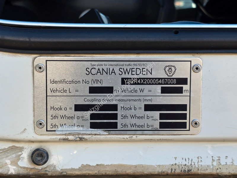 جرار Scania R 410 4X2MNA / Retarder / PTO /...