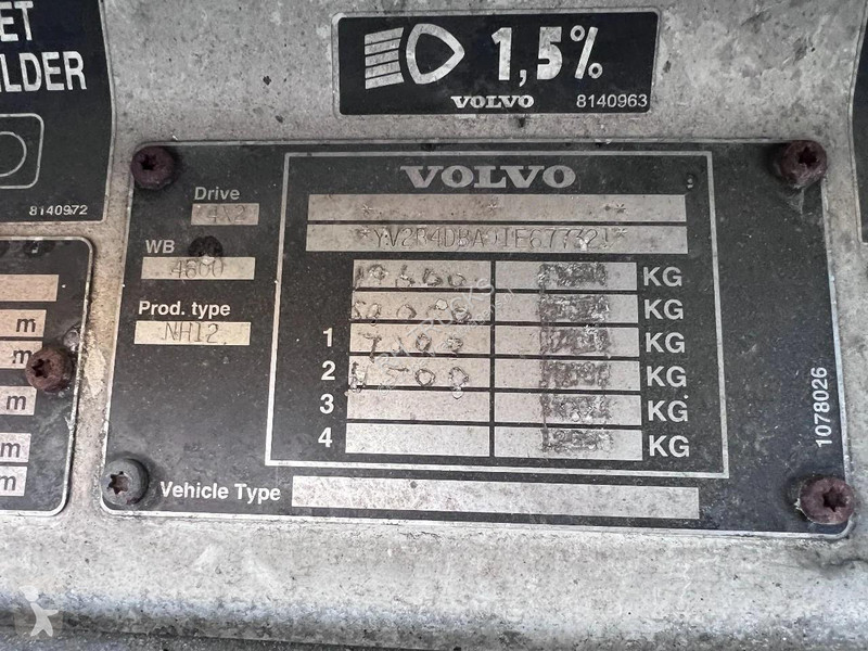 Trattore Stradale Volvo 12460 4X2 - MARGE - EURO 2