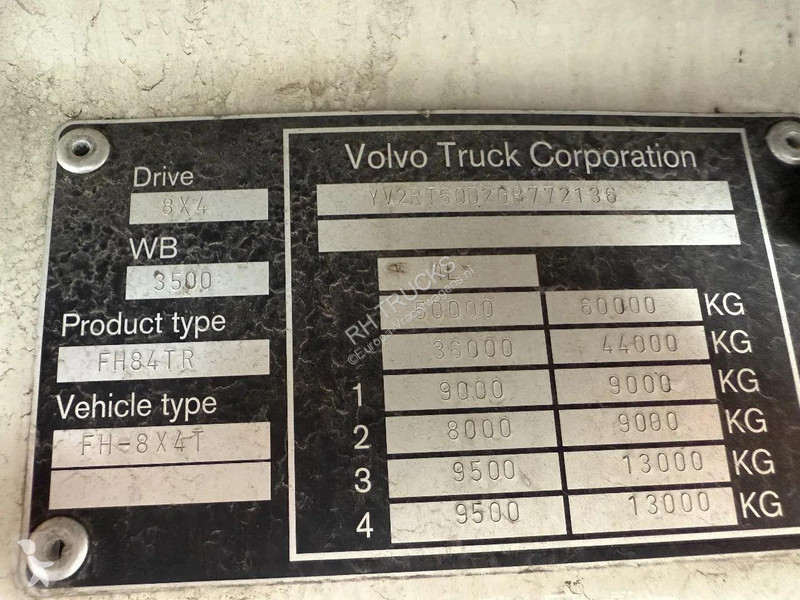 جرار Volvo 8X4 - 490049 KM - INTARDER TUV...