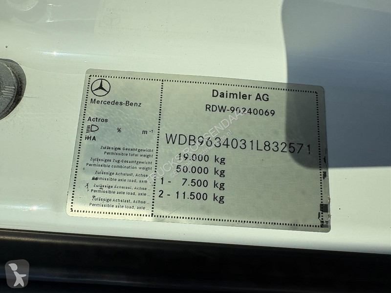 جرار Mercedes 1943 + ADR + EURO 6